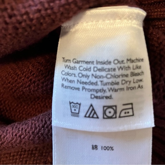 Eddie Bauer Burgundy Pullover Sweater - XXL - Picture 5 of 7